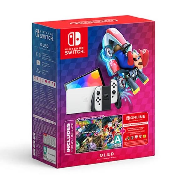 Consola Nintendo Switch OLED de 64 GB edición bundle Mario Kart