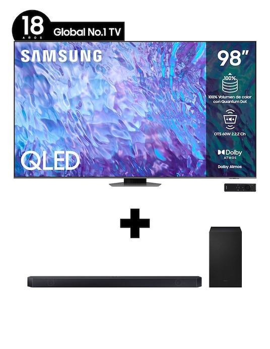 Pantalla Smart TV Samsung QLED de 98 pulgadas 4K F-98Q80CAQ700D