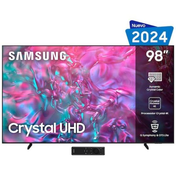 Pantalla Smart TV Samsung Crystal UHD de 98 pulgadas 4K UN98DU9000FXZX